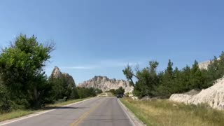 Badlands National Park On a Harley Sturgis 2021