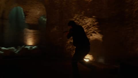 Catacombs Shootout Scene John Wick: Chapter 2 (2017)