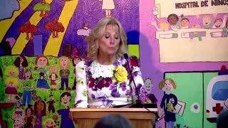 U.S. First Lady Jill Biden visits Costa Rica children's hospital