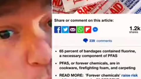 Well of course they added carcinogenic chemicals into band-aids too, because they want us unhealthy