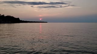 Stunning Sunset Over the Lake