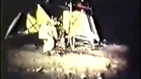 More fake moon landing video...who are all those people with you - Why is your helmet off