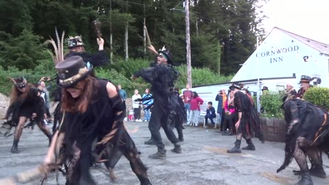 Beltane Border Morris - Black Fox - Cornwood Inn - 8 Aug 23