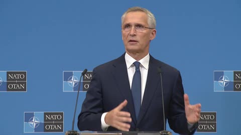 NATO Secretary General Jens Stoltenberg pre-ministerial press conference, 11 OCT 2022