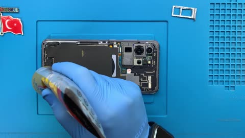 You can watch how to replace the Samsung Galaxy S20 Ultra screen