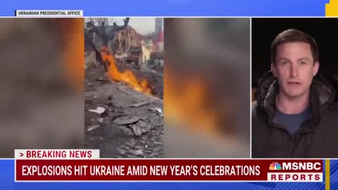 Explosions Hit Ukraine Amid New Year's Celebrations