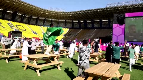 'Where’s Messi?': Saudi fans celebrate unlikely win