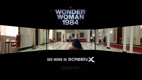 Wonder Woman 1984 2D vs ScreenX Trailer