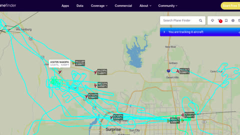 N443PA Bee Plane Banging Morristown AZ since 2016