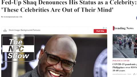 Shaquille O'Neal Denounces His Celebrity Status 🟠⚪🟣The NPC Show