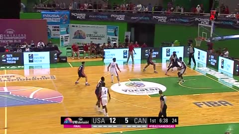 Mixtape USA 118 x 36 Canadá basquete Sub-16 Final