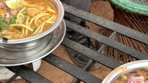 Tasty Nepali Street Nepali Noodels 😋