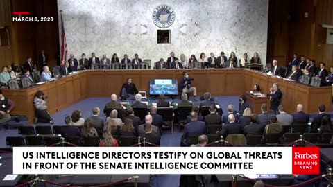 US Intelligence Directors Testify On Global Threats In Front Of The Senate Intelligence Committee