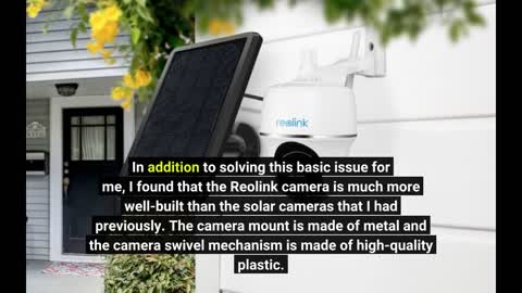 REOLINK 4K 8MP Dual Lens Outdoor Security Camera-Overview