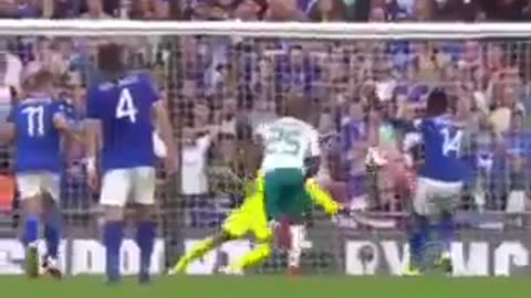 Community Shield Final . Leicester city vs Manchester city 1-0 Goal and highlight .