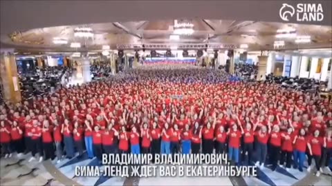 #Russia #PutinTeam Flash mob of online store employees