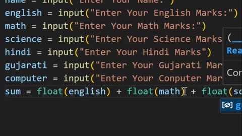 Creating A Percentage Calculator using Python | #python