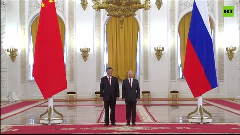 ❗️President Putin Receives Xi Jinping In The Kremlin Palace