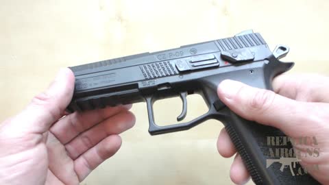 ASG CZ P-09 Duty CO2 Blowback Pellet - BB Pistol Table Top Review