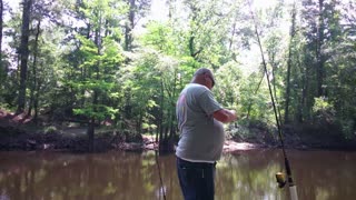 Fishing at Boat Ramp