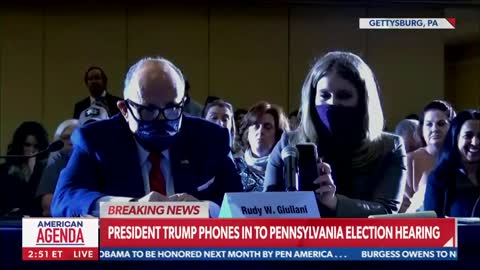 BREAKING : President Trump Fires Off On The Perpetrators of Fraud & Applauds Rudy Giuliani