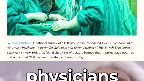 Do Doctors Believe in MIRACLES?