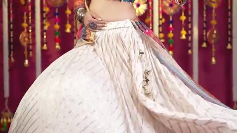 Choli with lehenga for navratri 2024