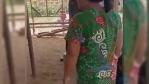 Indonesian woman refuses forced Covid-19 vaccination