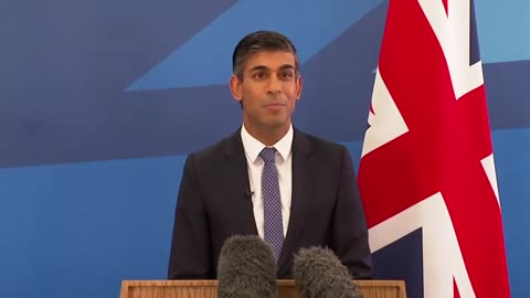 New Prime Minister Rishi Sunak Addresses Nation