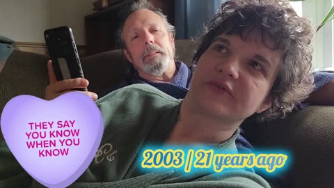 HAPPY COUPLE RECALLS FIRST KISS 21 YEARS AGO