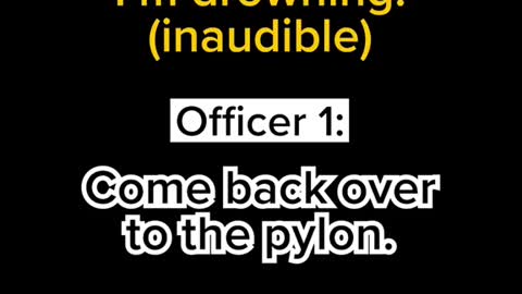 Bodycam transcript shows a man pleaded for officers' help before drowning in an Arizona lake