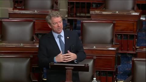 Sen. Rand Paul Rails Against Covid-19 Stimulus Relief Package in Senate Floor Speech