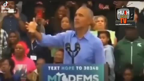 Obama speech ruined by F*ck Joe Biden Chant!