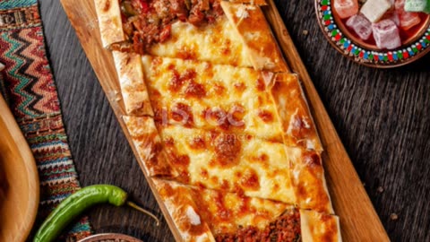 Turkish Pide Pizza in a Flash! 🍕 🍕