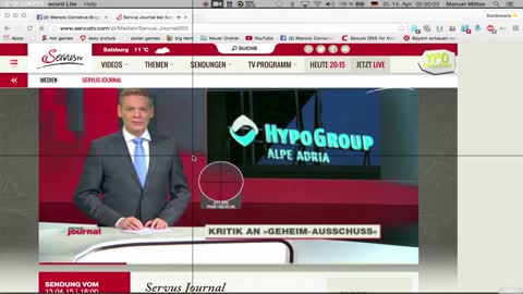 ServusTV Journal - Nachrichtenbeitrag zum HYPO-Untersuchungsausschuss von Manuel C. Mittas