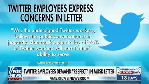 Leaked letter shows Twitter employees voiced concerns to Elon Musk