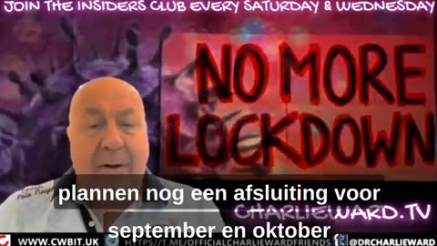 ANOTHER LOCKDOWN TO COME? WITH CHARLIE WARD Nederlands Ondertiteld