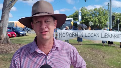 Public Porn Protest at Logan City Council