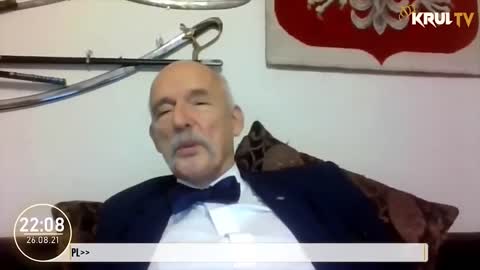 Janusz Korwin Mikke o karze dla syntezatora mowy, za spowodowanie śmierci setki tysięcy Polaków.