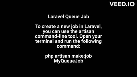 Laravel Queue job