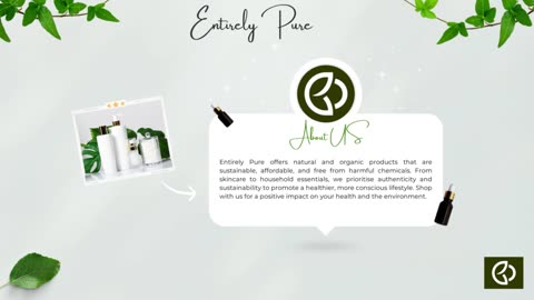 Organic Skin Care Products By Entirely Pure