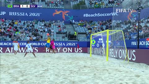 Brazil v El Salvador FIFA Beach Soccer World Cup 2021 Match Highlights