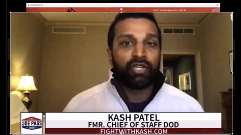 Kash Patel Fmr Chief of Staff speaks the FBI wasting time instead of the actual crimes by the Bidens