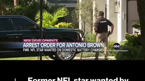 Former NFL star wanted by police for alleged domestic battery incident