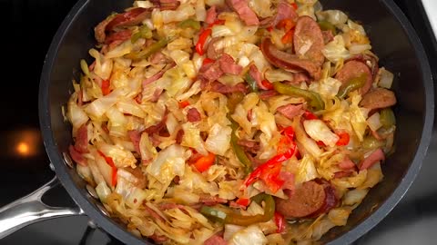 So ein einfaches und leckeres Kohlrezept, das Sie jeden Tag kochen können! 🔝 Kohlrezept 😋