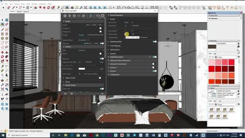 Sketchup VRay 5 Tips Find Your Fast Render Setting interior Rendering How to Add Light 80_1080p