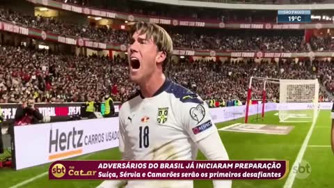 Adversários do Brasil já iniciaram preparação para Copa do Mundo | SBT Brasil (16/11/22)