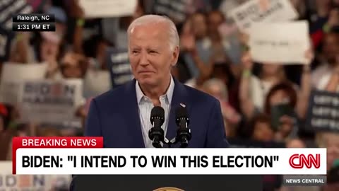 See Biden's fiery speech after shaky debate