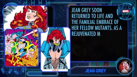 Jean Grey Marvel 101