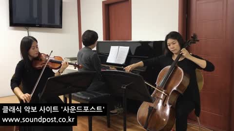 버스커 버스커(Busker Busker) -벚꽃엔딩(Cherry Blossom Ending) 악보(score) : violin, cello, piano